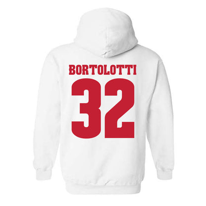 Wisconsin - NCAA Football : Harrison Bortolotti - Classic Shersey Hooded Sweatshirt-1