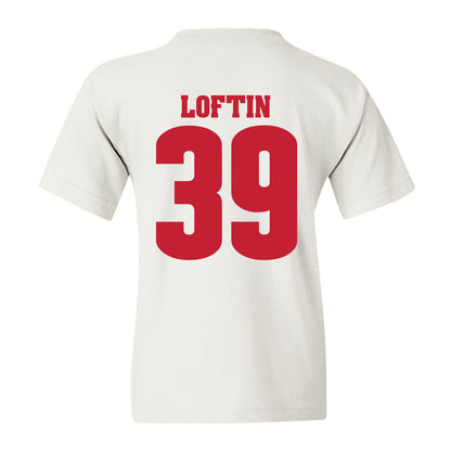 Wisconsin - NCAA Football : Jayden Loftin - Classic Shersey Youth T-Shirt-1