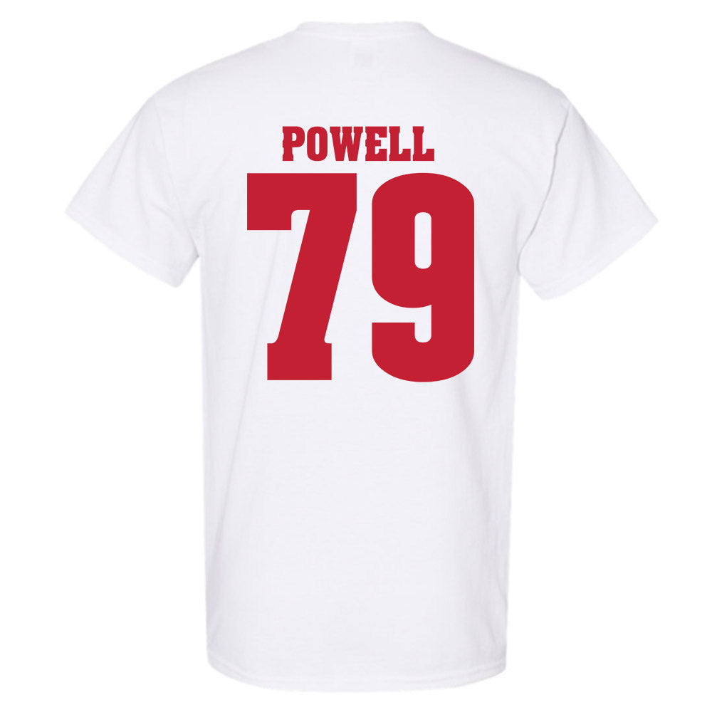 Wisconsin - NCAA Football : Logan Powell - Classic Shersey T-Shirt-1