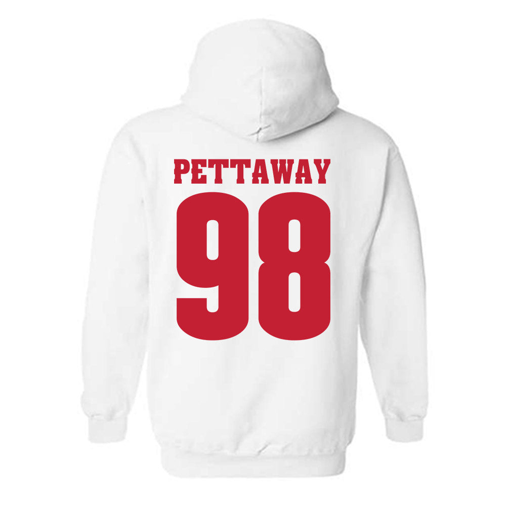 Wisconsin - NCAA Football : Torin Pettaway - Classic Shersey Hooded Sweatshirt-1