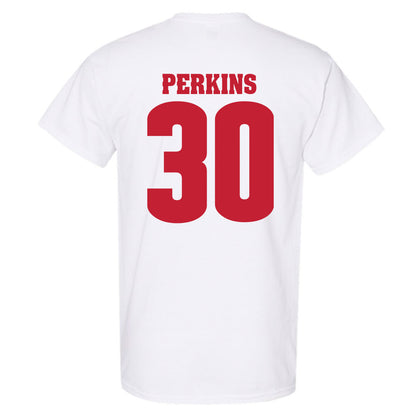 Wisconsin - NCAA Football : Charles Perkins - Classic Shersey T-Shirt-1