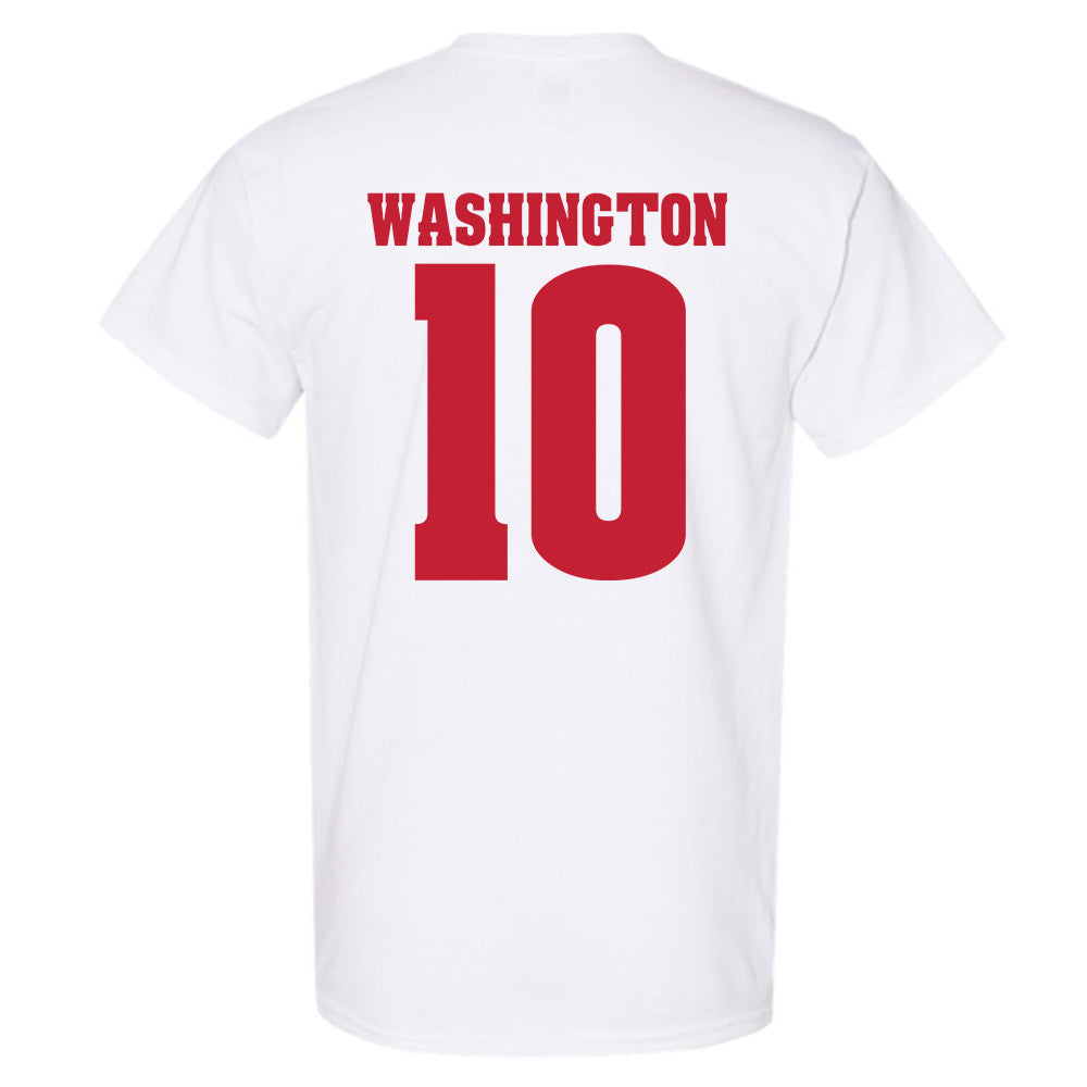 Wisconsin - NCAA Football : Jahmare Washington - Classic Shersey T-Shirt-1