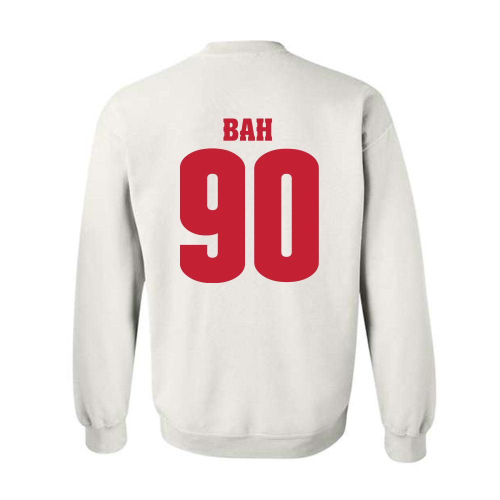Wisconsin - NCAA Football : Djidjou Bah - Classic Shersey Crewneck Sweatshirt-1