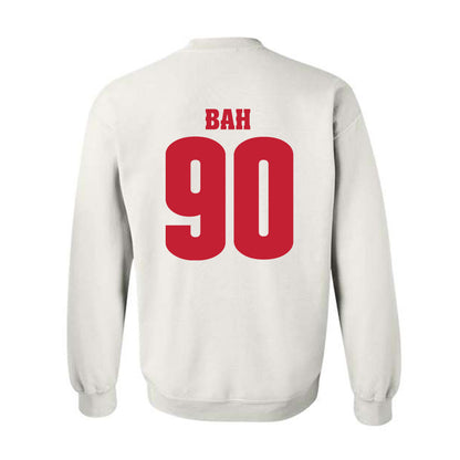 Wisconsin - NCAA Football : Djidjou Bah - Classic Shersey Crewneck Sweatshirt-1