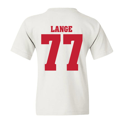 Wisconsin - NCAA Football : Peyton Lange - Classic Shersey Youth T-Shirt-1