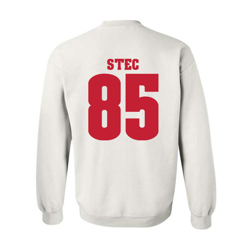 Wisconsin - NCAA Football : Grant Stec - Classic Shersey Crewneck Sweatshirt-1