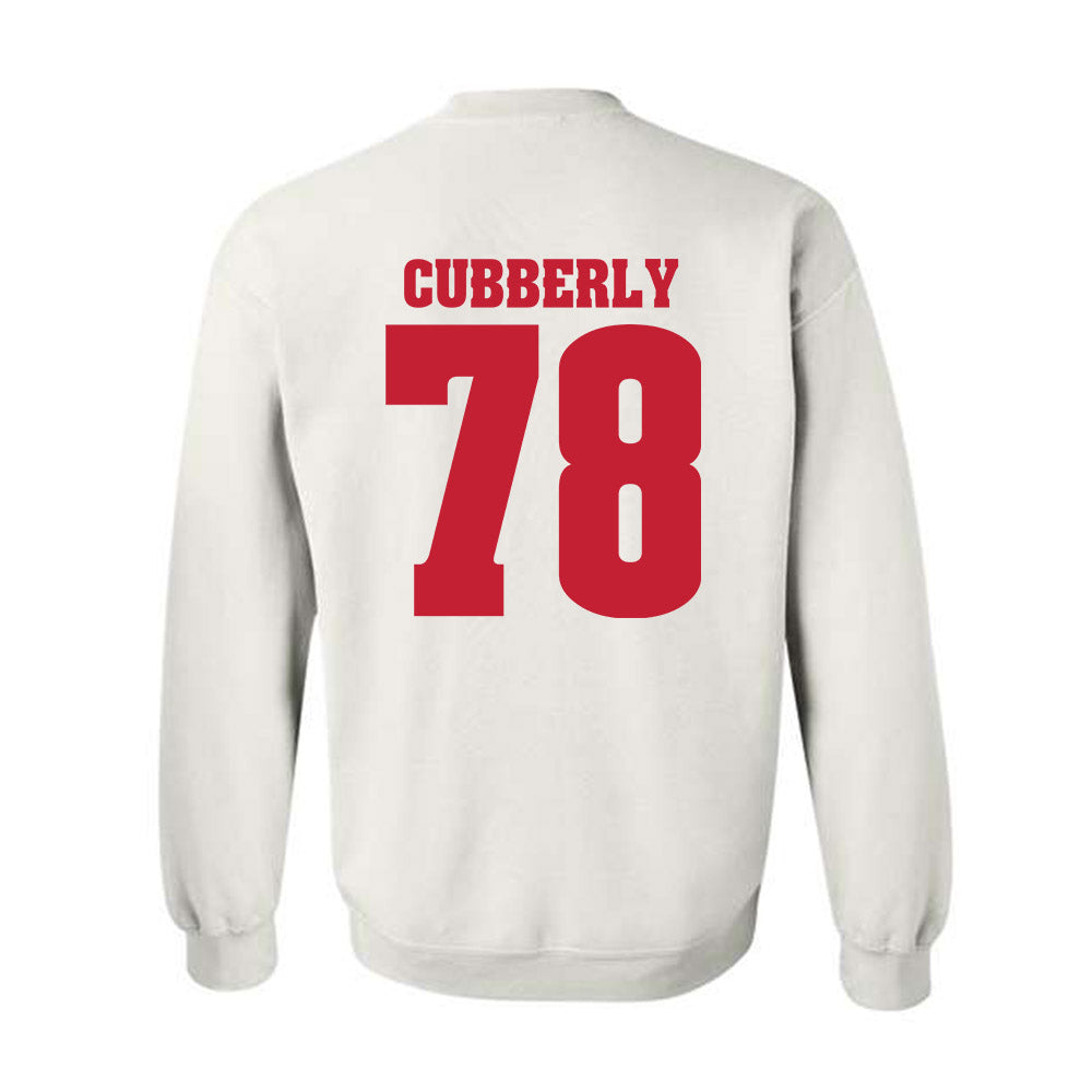 Wisconsin - NCAA Football : Colin Cubberly - Classic Shersey Crewneck Sweatshirt-1