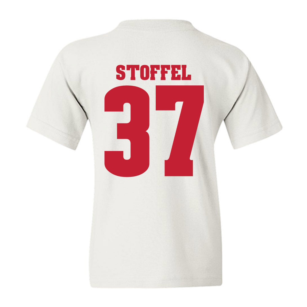 Wisconsin - NCAA Football : Treve Stoffel - Classic Shersey Youth T-Shirt-1