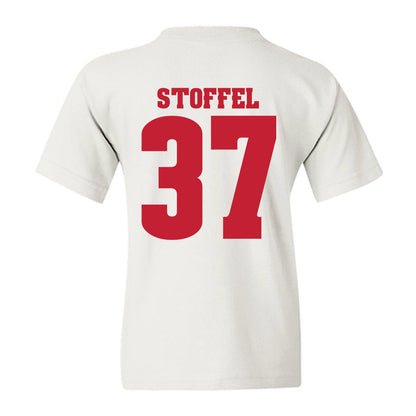 Wisconsin - NCAA Football : Treve Stoffel - Classic Shersey Youth T-Shirt-1
