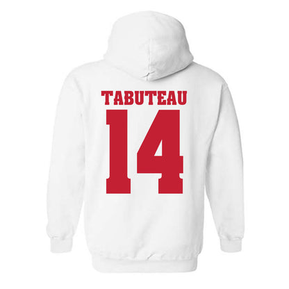 Wisconsin - NCAA Football : Keeyshawn Tabuteau - Classic Shersey Hooded Sweatshirt-1