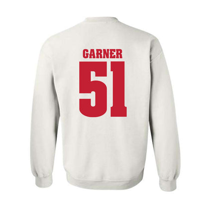 Wisconsin - NCAA Football : Micheal Garner - Classic Shersey Crewneck Sweatshirt-1