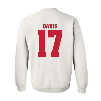 Wisconsin - NCAA Football : Nizyi Davis - Classic Shersey Crewneck Sweatshirt-1