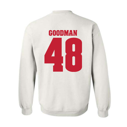 Wisconsin - NCAA Football : Andrew Goodman - Classic Shersey Crewneck Sweatshirt-1
