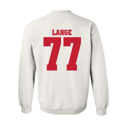 Wisconsin - NCAA Football : Peyton Lange - Classic Shersey Crewneck Sweatshirt-1
