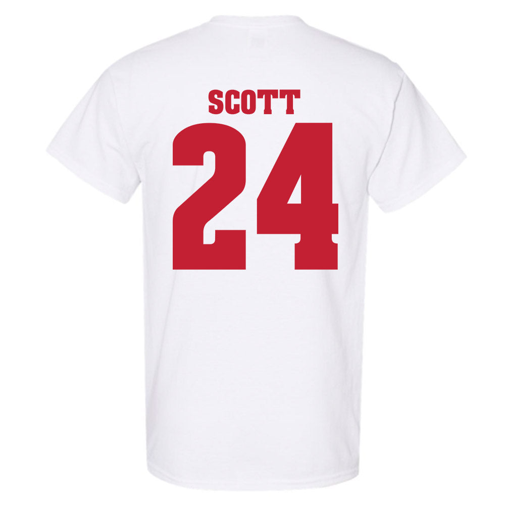 Wisconsin - NCAA Football : Jaimier Scott - Classic Shersey T-Shirt-1