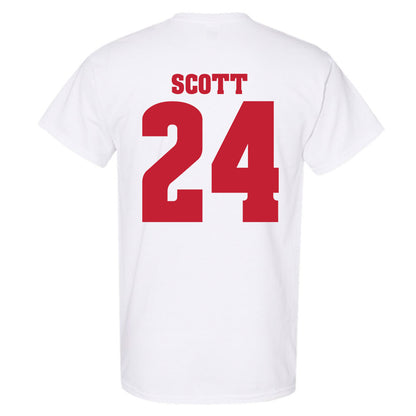 Wisconsin - NCAA Football : Jaimier Scott - Classic Shersey T-Shirt-1