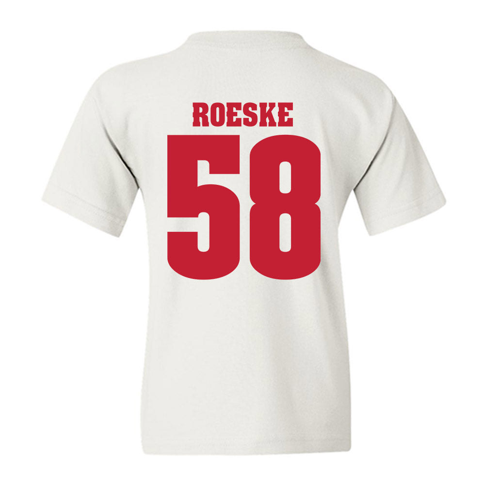 Wisconsin - NCAA Football : Michael Roeske - Classic Shersey Youth T-Shirt-1