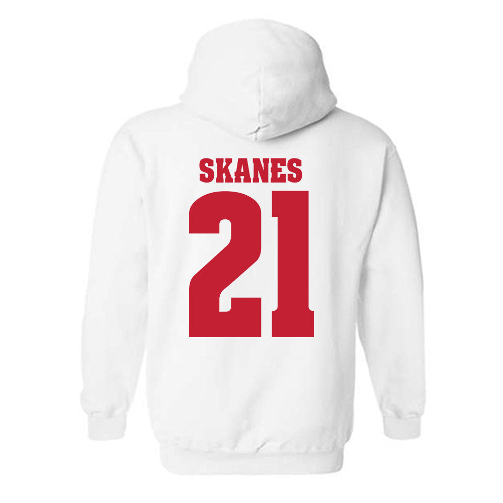 Wisconsin - NCAA Football : Cairo Skanes - Classic Shersey Hooded Sweatshirt-1
