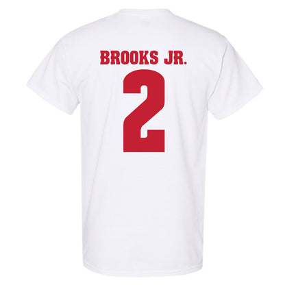 Wisconsin - NCAA Football : Chris Brooks Jr. - Classic Shersey T-Shirt-1