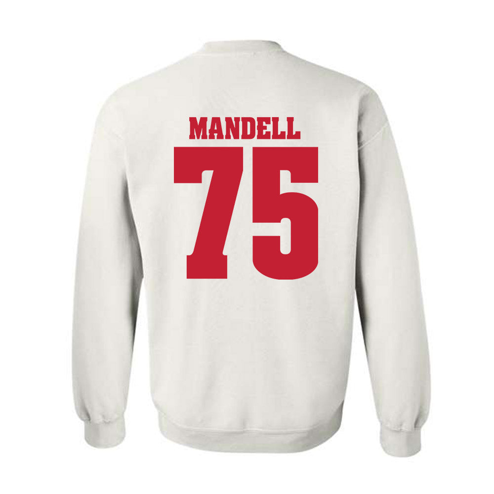 Wisconsin - NCAA Football : Emerson Mandell - Classic Shersey Crewneck Sweatshirt-1