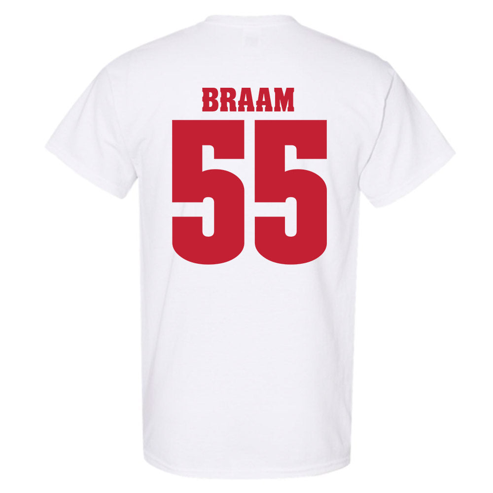 Wisconsin - NCAA Football : Drew Braam - Classic Shersey T-Shirt-1