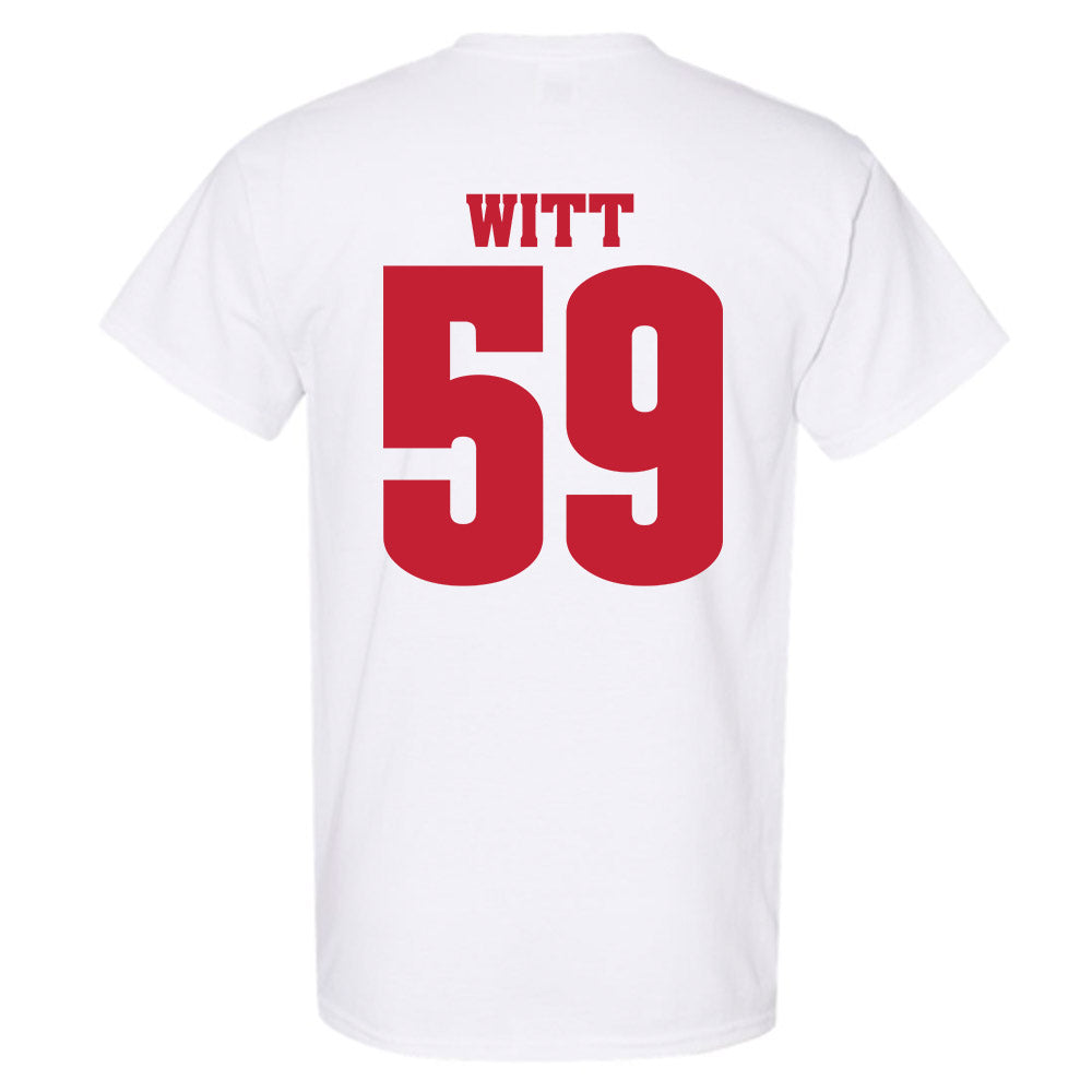 Wisconsin - NCAA Football : Aaron Witt - Classic Shersey T-Shirt-1