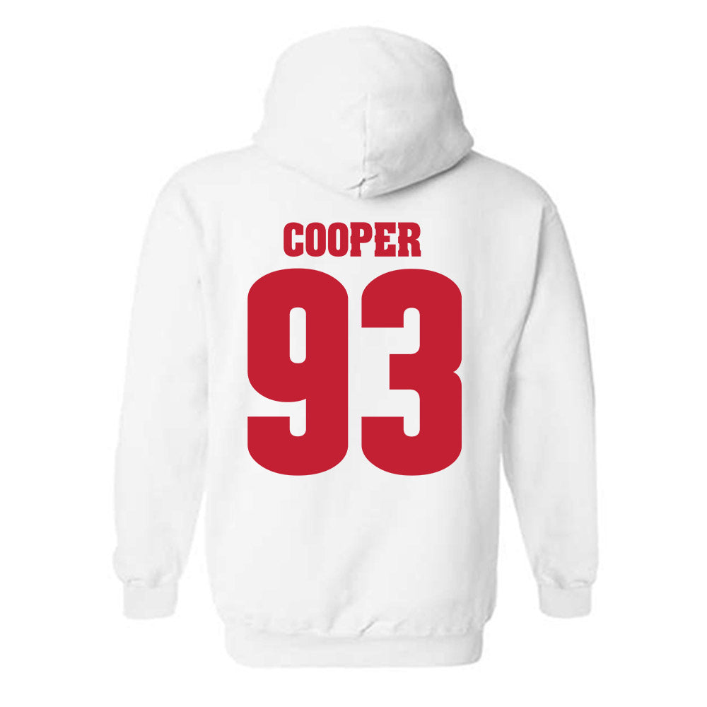 Wisconsin - NCAA Football : DeNigel Cooper - Classic Shersey Hooded Sweatshirt-1