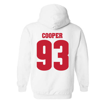 Wisconsin - NCAA Football : DeNigel Cooper - Classic Shersey Hooded Sweatshirt-1