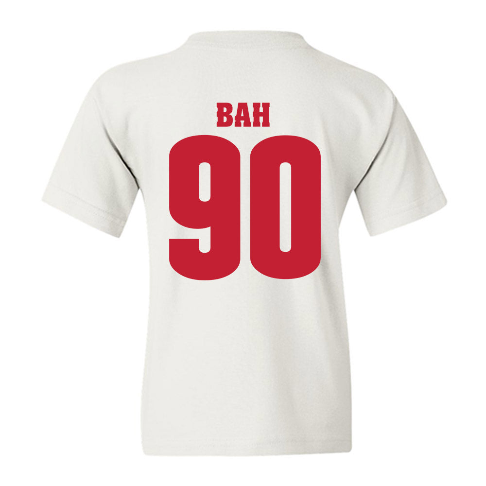 Wisconsin - NCAA Football : Djidjou Bah - Classic Shersey Youth T-Shirt-1