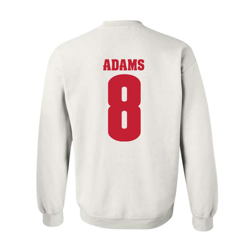 Wisconsin - NCAA Football : Deuce Adams - Classic Shersey Crewneck Sweatshirt-1