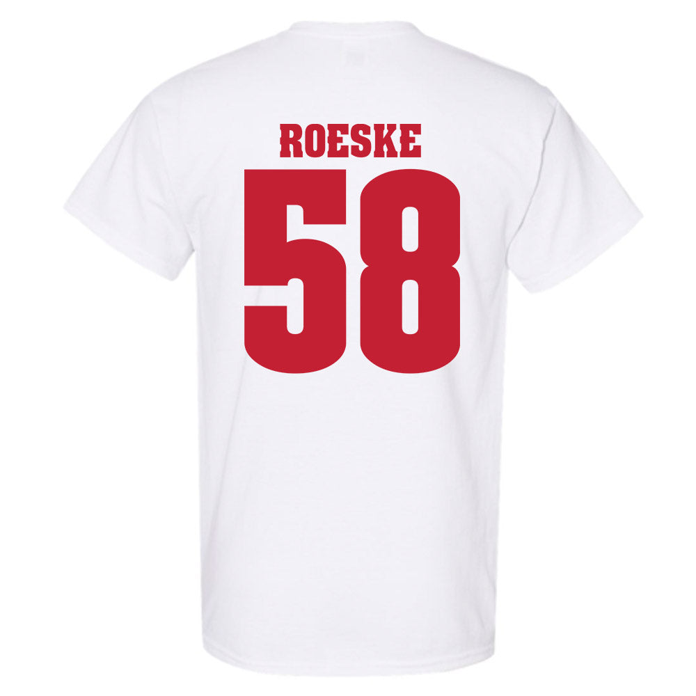 Wisconsin - NCAA Football : Michael Roeske - Classic Shersey T-Shirt-1