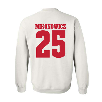 Wisconsin - NCAA Football : Will Mikonowicz - Classic Shersey Crewneck Sweatshirt-1