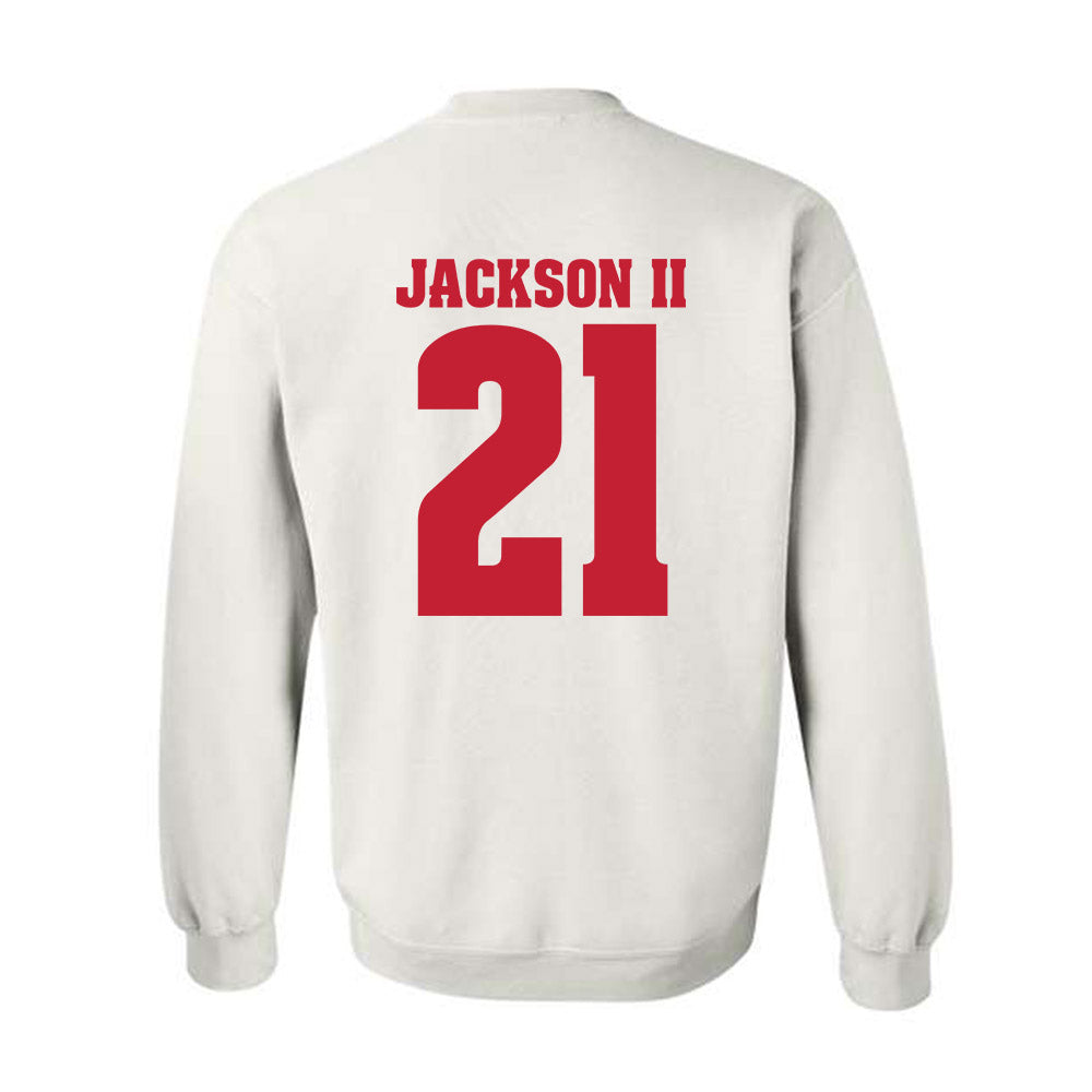 Wisconsin - NCAA Football : Bryan Jackson II - Classic Shersey Crewneck Sweatshirt-1