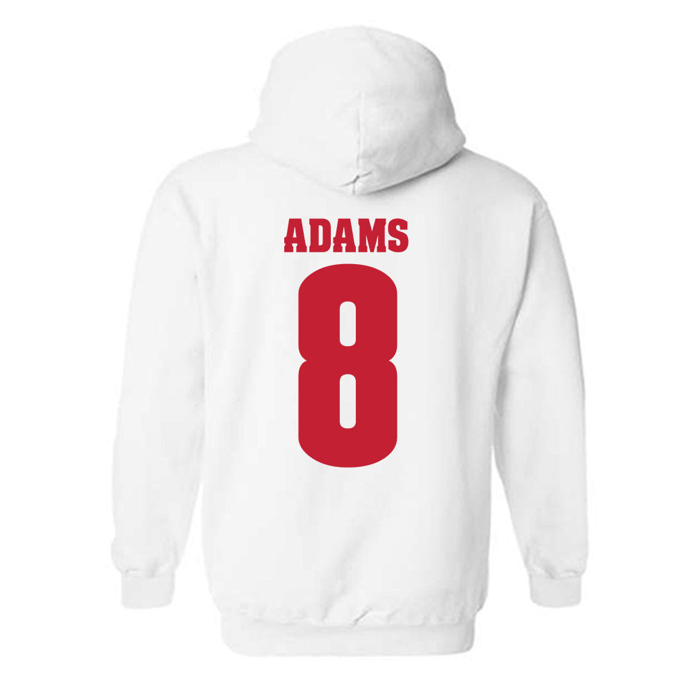 Wisconsin - NCAA Football : Deuce Adams - Classic Shersey Hooded Sweatshirt-1