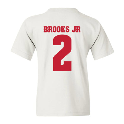 Wisconsin - NCAA Football : Chris Brooks Jr - Classic Shersey Youth T-Shirt-1