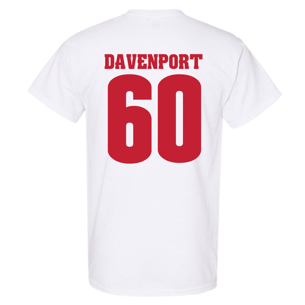 Wisconsin - NCAA Football : Nolan Davenport - Classic Shersey T-Shirt-1