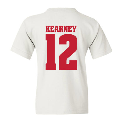 Wisconsin - NCAA Football : Zion Kearney - Classic Shersey Youth T-Shirt-1