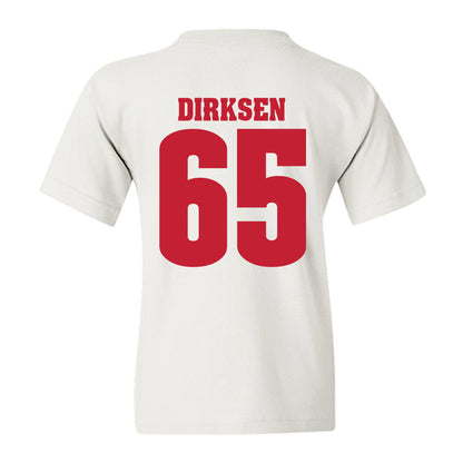 Wisconsin - NCAA Football : Aiden Dirksen - Classic Shersey Youth T-Shirt-1
