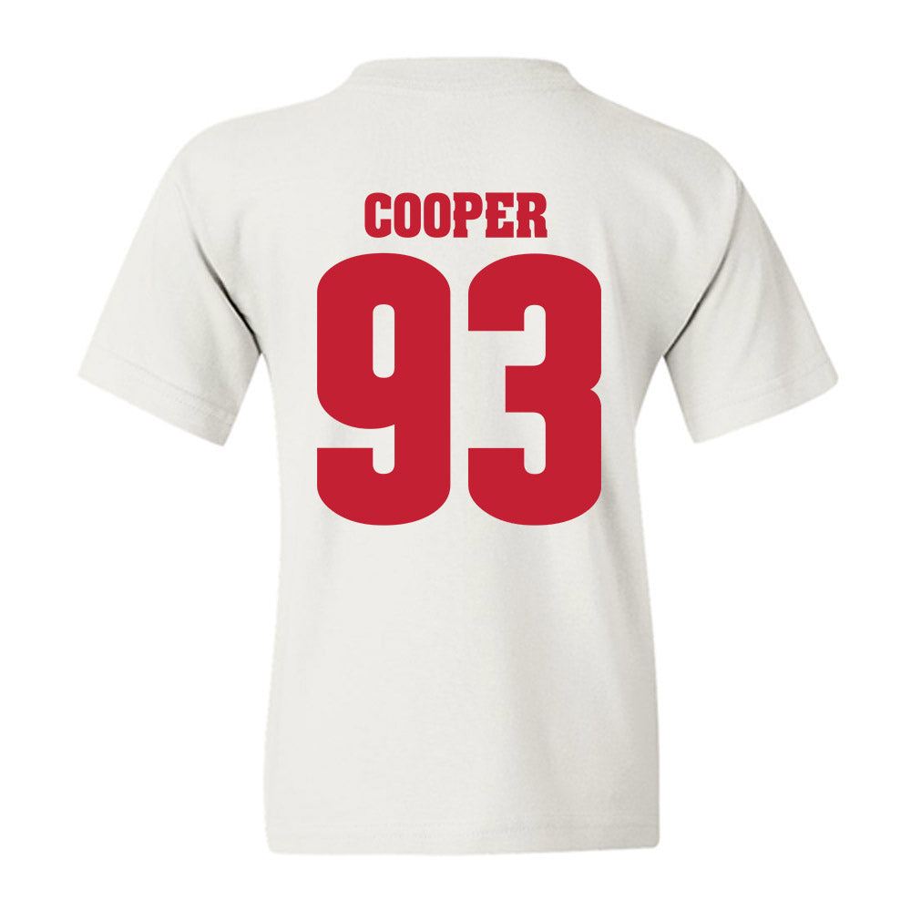 Wisconsin - NCAA Football : DeNigel Cooper - Classic Shersey Youth T-Shirt-1