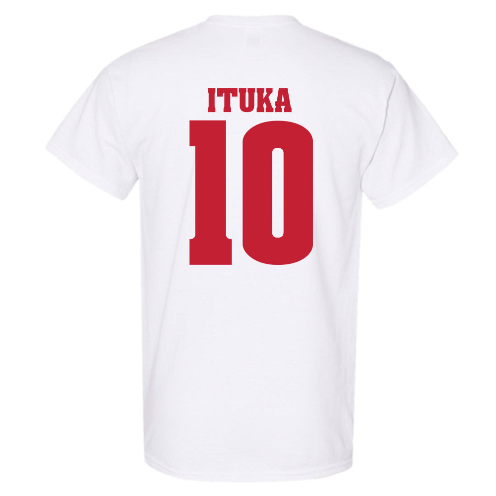 Wisconsin - NCAA Football : Gideon Ituka - Classic Shersey T-Shirt-1