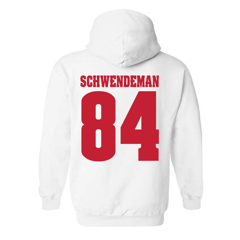 Wisconsin - NCAA Football : Ryan Schwendeman - Classic Shersey Hooded Sweatshirt-1