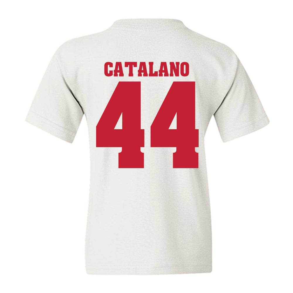 Wisconsin - NCAA Football : Cooper Catalano - Classic Shersey Youth T-Shirt-1