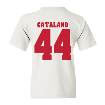 Wisconsin - NCAA Football : Cooper Catalano - Classic Shersey Youth T-Shirt-1