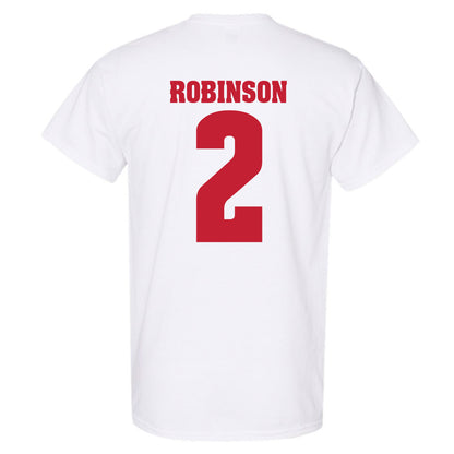 Wisconsin - NCAA Football : Javan Robinson - Classic Shersey T-Shirt-1