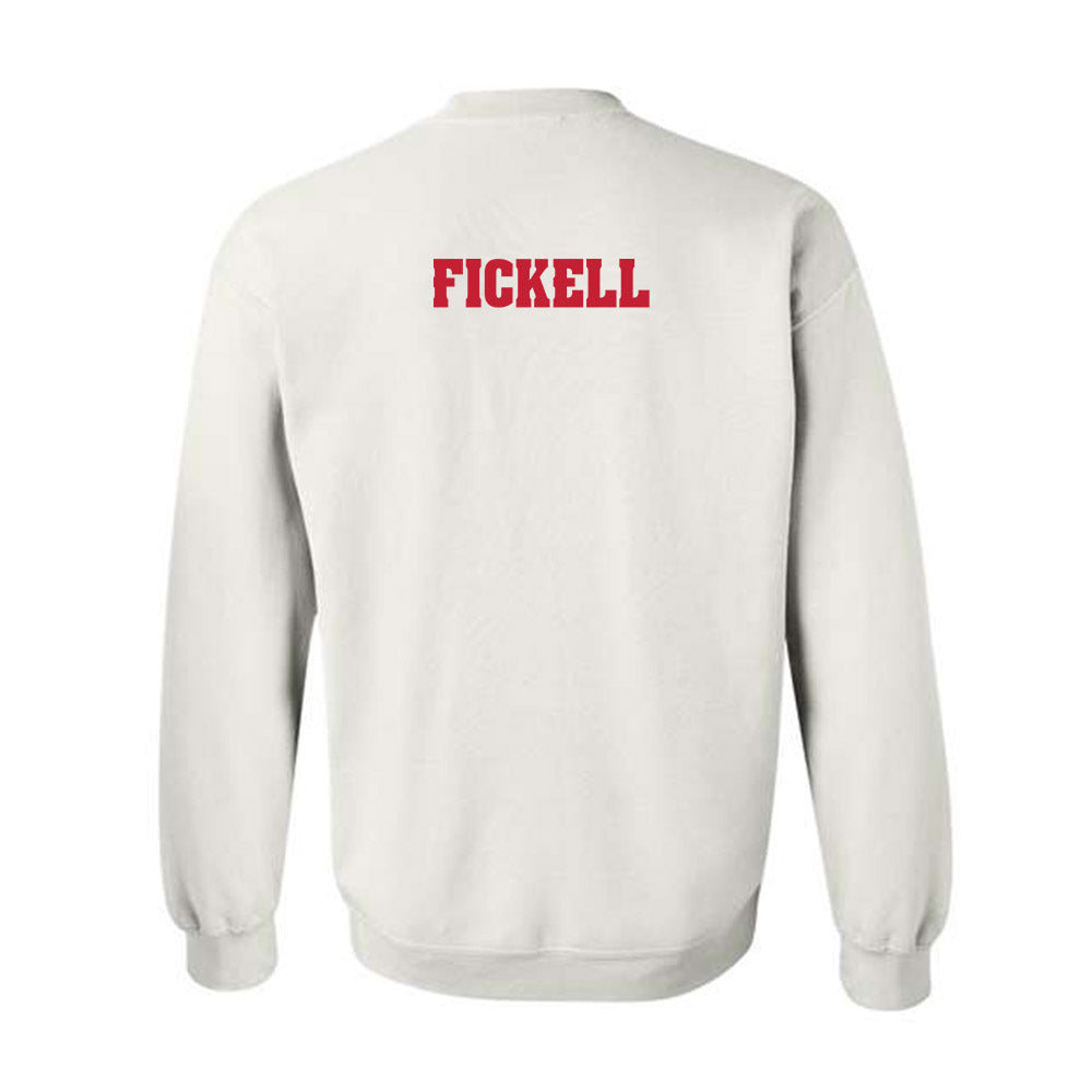 Wisconsin - NCAA Football : Aydon Fickell - Classic Shersey Crewneck Sweatshirt-1