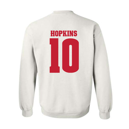 Wisconsin - NCAA Football : Ryan Hopkins - Classic Shersey Crewneck Sweatshirt-1