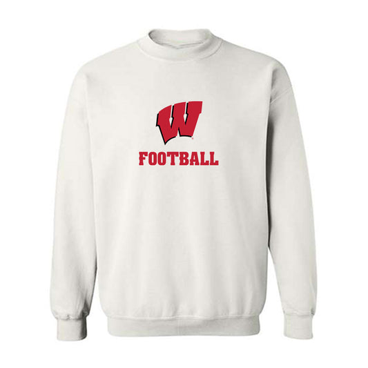 Wisconsin - NCAA Football : Eric Fletcher - Classic Shersey Crewneck Sweatshirt-0