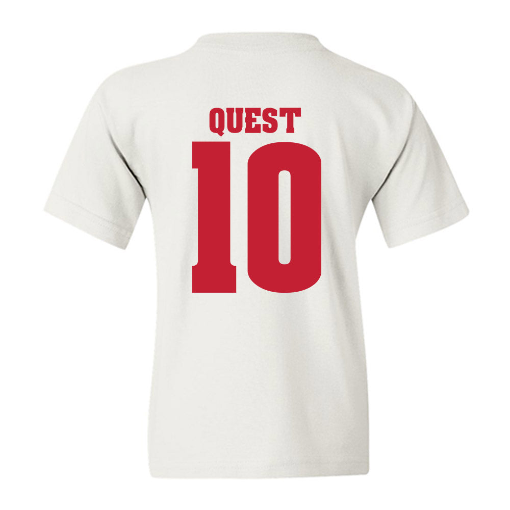 Wisconsin - NCAA Women's Volleyball : Madison Quest - Classic Shersey Youth T-Shirt-1