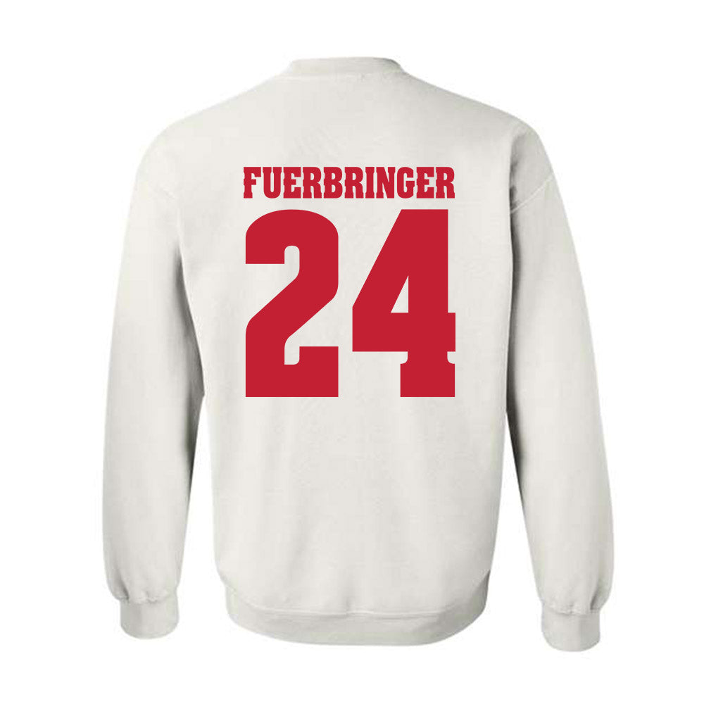 Wisconsin - NCAA Women's Volleyball : Charlie Fuerbringer - Classic Shersey Crewneck Sweatshirt-1