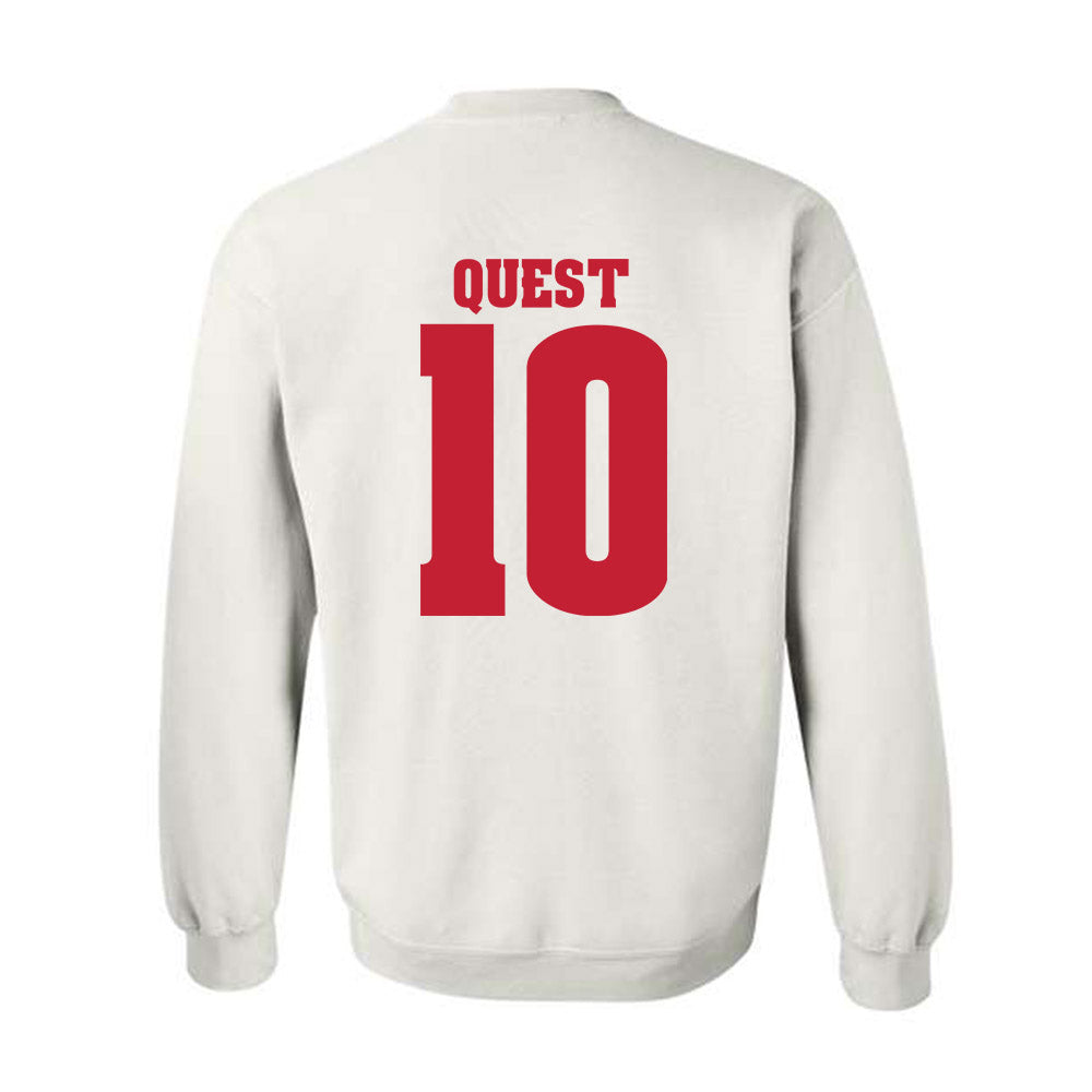 Wisconsin - NCAA Women's Volleyball : Madison Quest - Classic Shersey Crewneck Sweatshirt-1